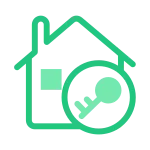 Rent A House SVG Icon